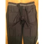 Olive Wool Pants - Waist 40